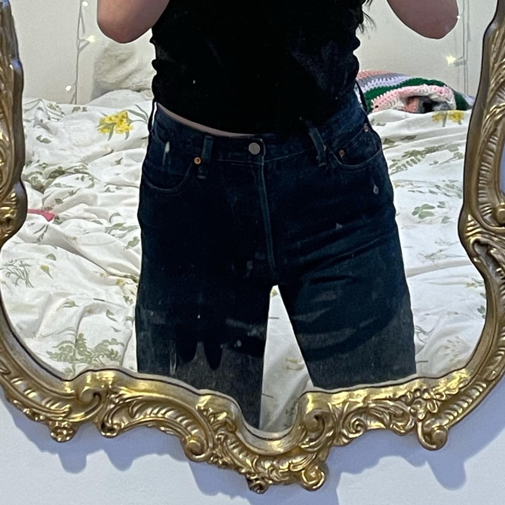 Levi’s Ribcage Straight Jeans.